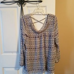 *final mark down*New tunic with rope beading